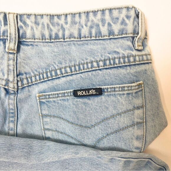 ROLLA’S Original Straight Jeans | High Rise | Sunbleach Worn | Distressed | 30 - Picture 10 of 13